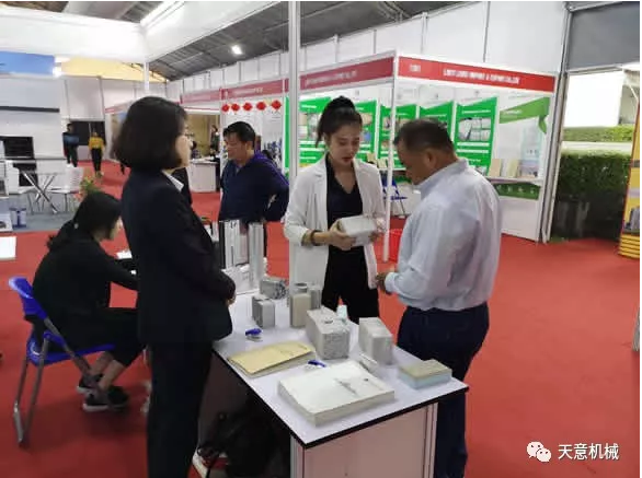 陽春三月，天意機(jī)械亮相2019年越南河內(nèi)建材展